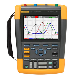 Fluke 190 시리즈 II ScopeMeter® 테스트 장비